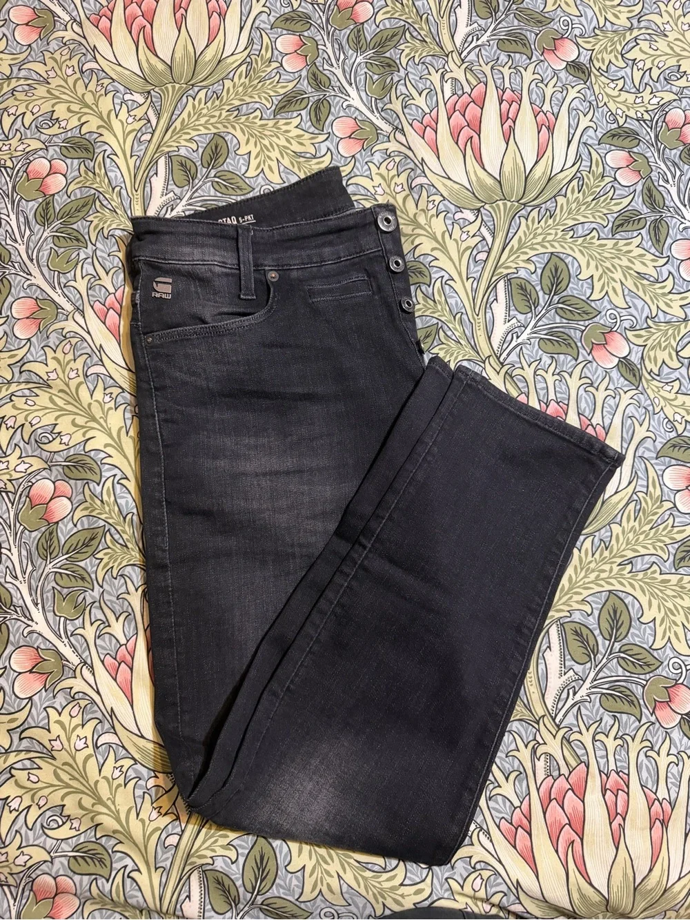 G-Star Raw 5620 3D Slim Men’s Black Jeans - Super Slim Fit 36/30